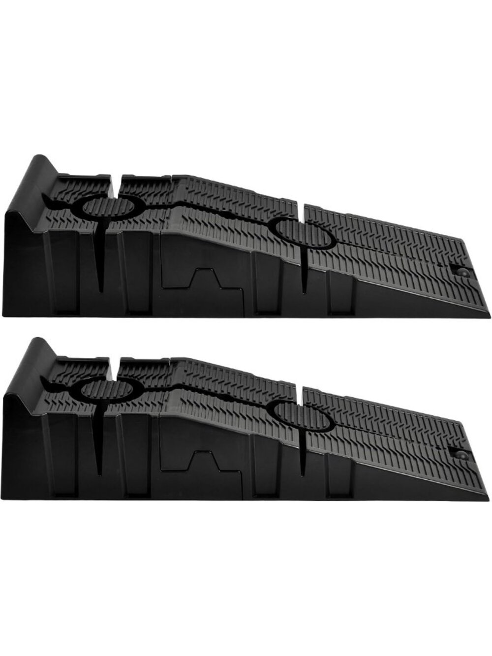 Heavy-Duty Car Ramps 2-Pack - 16,000lb Capacity for Garage, SUV & Truck Use